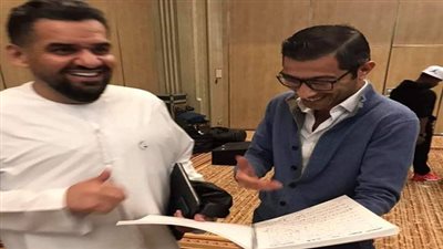 بالصور.. وحيد ممدوح يستعد للمشاركة في حفل الجسمي الليلة