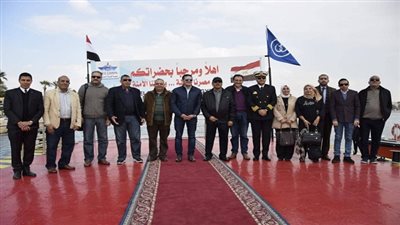 وفد إعلامي كويتي يزور المشروعات القومية بقناة السويس والإسماعيلية وجبل الجلالة والعاصمة الإدارية