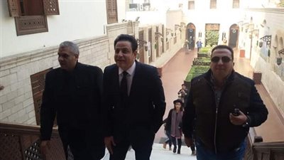 نائب المحافظ يتفقــد مجمع الاديان بمصـر القـديمة والكنائس 