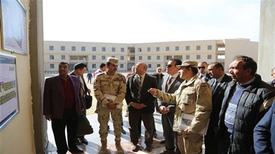 وزير التعليم العالي يتفقد مشروع إنشاء الجامعة التكنولوجية بقويسنا