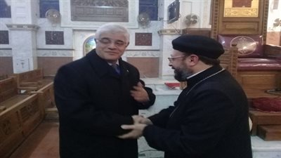 رئيس حى البساتين يهنئ الأخوة المسيحيين بأعياد الميلاد المجيدة