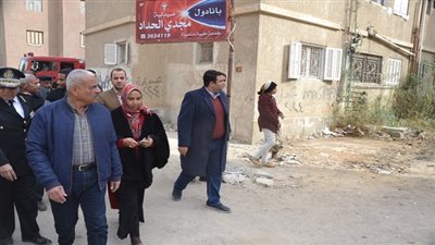 استمرار إزالة الاشغالات والتعديات العشوائية من تعاونيات القاهرة بالسويس