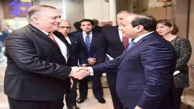 وزير الخارجية الأمريكي: الاهتمام بتعزيز العلاقات الاستراتيجية مع مصر