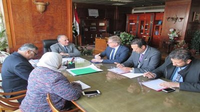 وزير الموارد المائية والرى يستقبل سفير الاتحاد الأوروبي في القاهرة