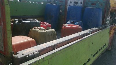 ضبط 300 لتر سولار مدعم خلال حملة تموينية بالغربية