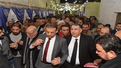 الآلاف يحتشدون فى مركز شباب زفتى لدعم مرشح حزب مستقبل وطن