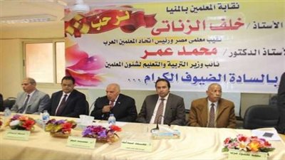 نائب وزير التعليم لشئون المعلمين يواصل جولاته التفقدية بالمنيا