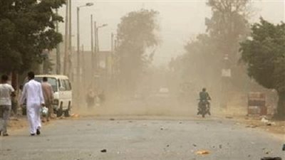 رياح شديده تضرب محافظة الغربية وتتسبب فى سقوط عدد من الاشجار واللوحات الاعلانية