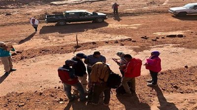 استمرار فعاليات مشروع توثيق النقوش الصخرية بسيناء 