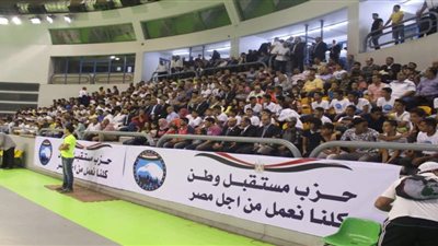  حزب مستقبل وطن يكرم ذوى الاحتياجات الخاصة وينظم قوافل طبية للكشف علي المرضي