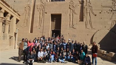 وزارة الهجرة تنظم زيارة إلى معبد فيلة والقرية النوبية بأسوان لوفد أبناء المصريين بأستراليا 