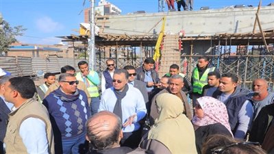 وزير النقل في جولة تفقدية لمتابعة معدلات تنفيذ 5 كباري بطريق بنها/المنصورة 