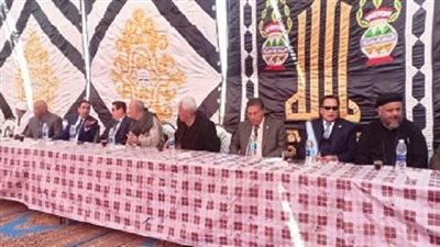 بحضور برلمانيين.. سعد الجمال ينهى خصومة ثأرية بين أولاد عمومة بأطفيح 