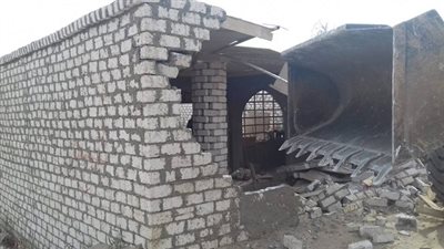 تنفيذ17 قرار ازالة تعديات على املاك الدولة بجناين السويس