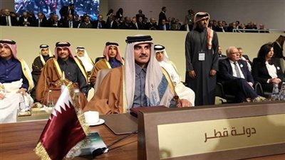 أمير قطر يغادر بيروت بعد مشاركته بافتتاحية القمة الاقتصادية