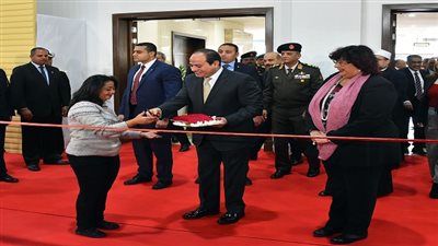 الرئيس السيسي يفتتح معرض القاهرة الدولى للكتاب فى يوبيله الذهبي