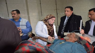 محافظ الغربية يقرر نقل مسن بلا مأوى الى مستشفى المشاوى بطنطا