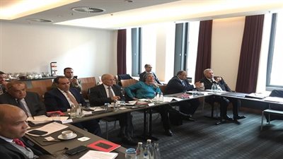 الوفد الوزاري المصري بألمانيا يبحث مع شركتين ألمانيتين سبل التعاون المشترك