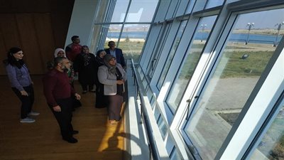 وكيل تعليم السويس تتابع  مراحل التجهيزات بالمركز الاستكشافي