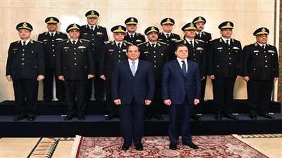 مشاركة الرئيس السيسي في الاحتفال بعيد الشرطة