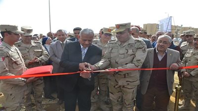 بالصور.. المحافظ وقائد الجيش يفتتحان مدرسة النور للمكفوفين بالسويس