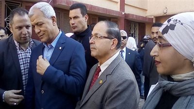 جولة تفقدية لوكيل الوزارة لمتابعة حملة 100 مليون صحة بمدينة السادات بالمنوفية