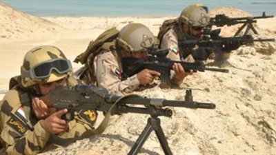 استمرار فاعاليات التدريب المصرى البحرينى المشترك 