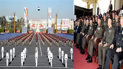 وزير الدفاع يشهد الإحتفال بإنتهاء فترة الإعداد العسكري دفعة نوفمبر 2018  