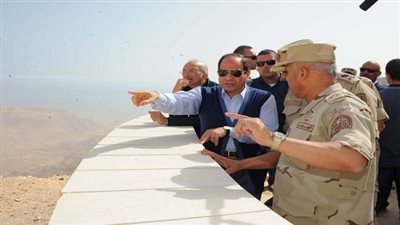 السيسي يتفقد مدينة الفنون والثقافة ودار الأوبرا بالعاصمة الإدارية