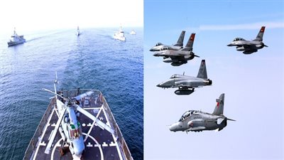 ختام فعاليات التدريب المشترك المصرى/ البحرينى 