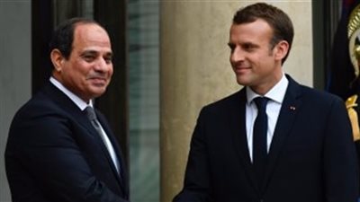 الرئاسة: مباحثات السيسي وماكرون تشمل التعاون في 3 ملفات