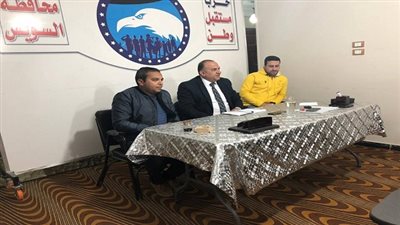 مستقبل وطن بالسويس يناقش تفعيل دور شباب الجامعات اثناء استضافة امم افريقيا