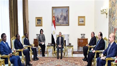 بسام راضي: السيسي يستقبل وفداً سياسياً من جمهورية الكونغو الديمقراطية