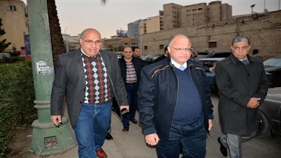 جولة لمحافظ القاهرة بوسط المدينة 