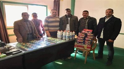 تموين الفيوم: ضبط ٧٢ بطاقة تموينية ذكية وسلع منتهية الصلاحية لدى تاجر تمويني بابشواى 