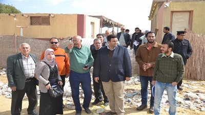 تطوير منطقة محلات عرب العمارين استعدادا لاستقبال السويس بطولة الامم الافريقية  