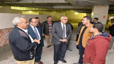 رئيس جامعة المنصورة.. يتابع أعمال الصيانة والتجديدات بمختلف مبانى المدن الجامعية