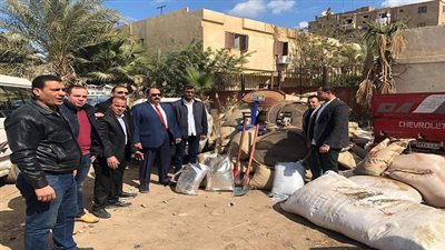 قضية الموسم بالفيوم ضبط ٨ طن توابل فاسده بمصنع بدون ترخيص بابشواى 