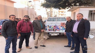 تموين الفيوم تضبط كميات كبيرة من مستحضرات التجميل بوسط مدينة الفيوم 