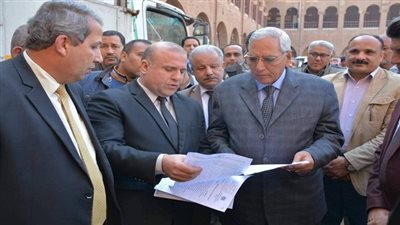 بالصور.. جولة تفقدية لشاروبيم بمخازن التربية والتعليم بالدقهلية