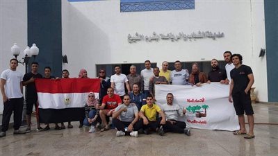 الاتحاد العربى للشباب يشارك فى تدريب الشباب بمعسكرات صديقة البيئه بشرم الشيخ 