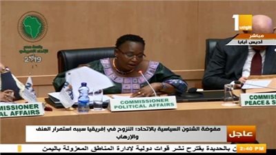 مفوضة الشئون السياسية بالاتحاد الأفريقى: مصر تبذل جهودا كبيرة لمنع الهجرة غير الشرعية 