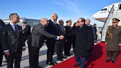 الرئيس السيسي يصل لميونيخ للمشاركة في مؤتمر السياسات الأمنية