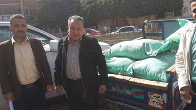تموين الفيوم.. ضبط ٦٠٠ كيلو دقيق مدعم قبل تهريبه للسوق السوداء  