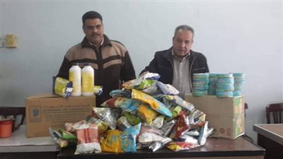 تموين الفيوم: ضبط سلع غذائية و دهانات منتهية الصلاحية بمركز الفيوم اول 