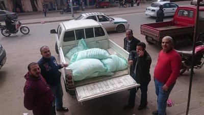 تموين الفيوم: ضبط نصف طن دقيق بلدى قبل تهريبه للسوق السوداء ببندر الفيوم       