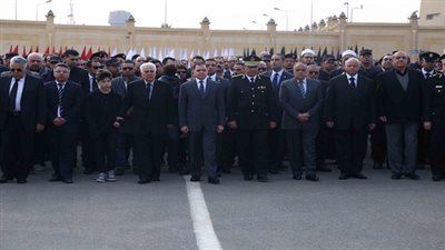 جنازة عسكرية لشهيد الواجب المقدم رامى أحمد هلال بحضور وزير الداخلية