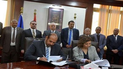 التعليم توقع اتفاقية تعاون بين برنامج دعم وتطوير التعليم الفني TEVT وشركة مصر إيطاليا