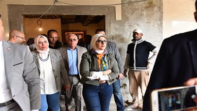 وزيرة الصحة تبدأ جولتها ببورسعيد بتفقد الأعمال الإنشائية بمستشفى بورفؤاد