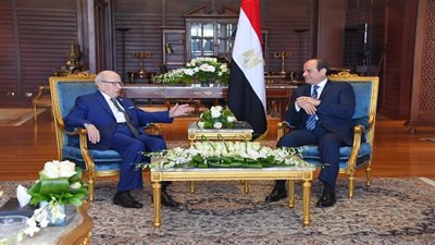 الرئيس السيسي يستقبل رئيس الجمهورية التونسية